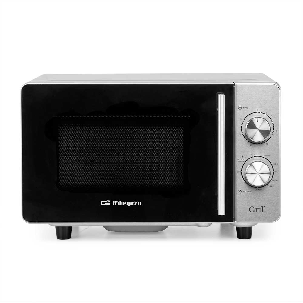 Orbegozo Mig 2047 Ce Micro-onde Acier Inoxydable Micro-ondes Grill Comptoir 20 L 1150 W
