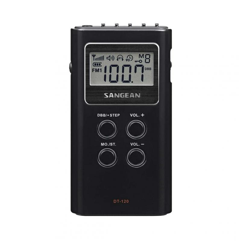 Sangean Dt-120b Radio Portable Numérique Noir