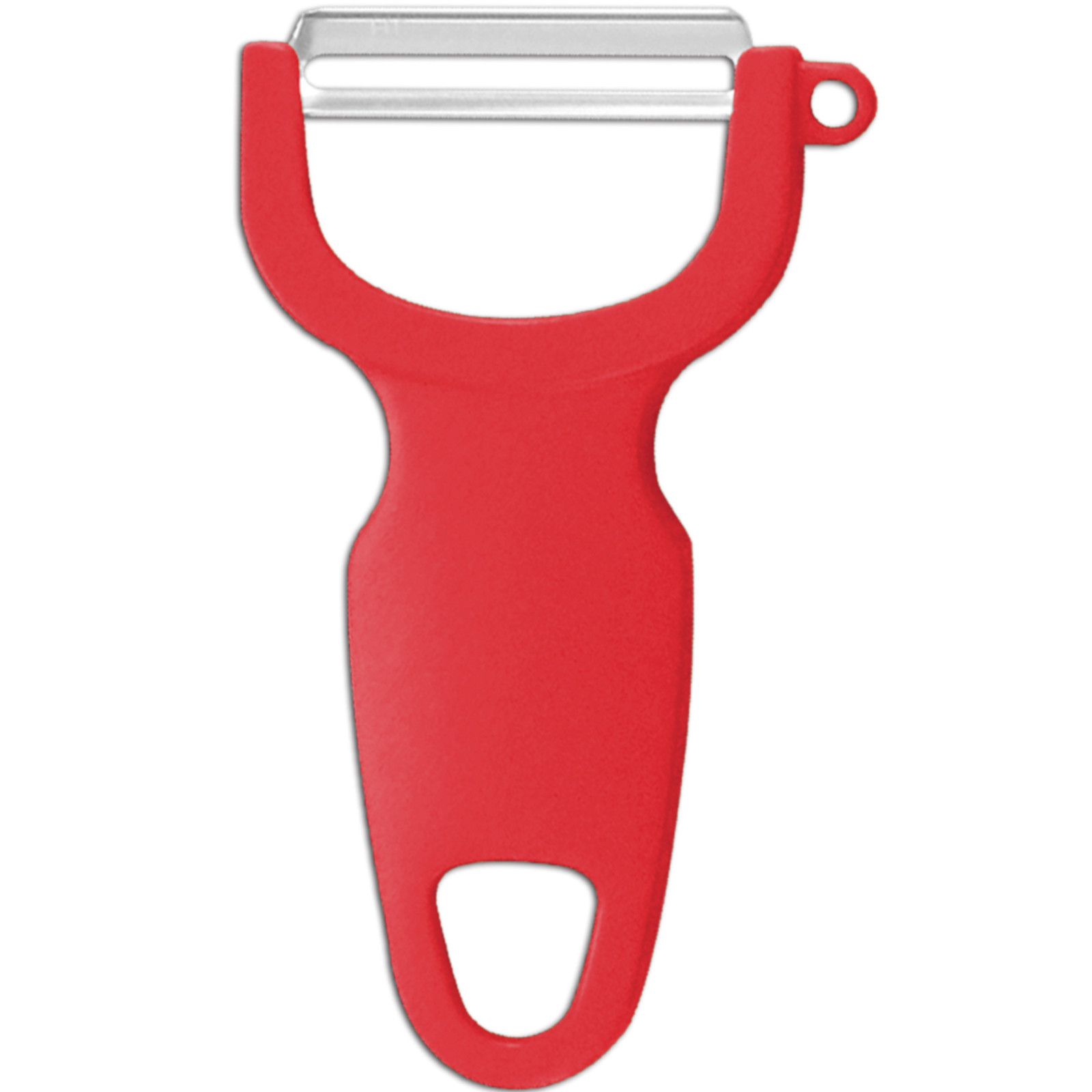 Éplucheur Horizontal De Fruits Et Légumes, Longueur 110 Mm, Rouge