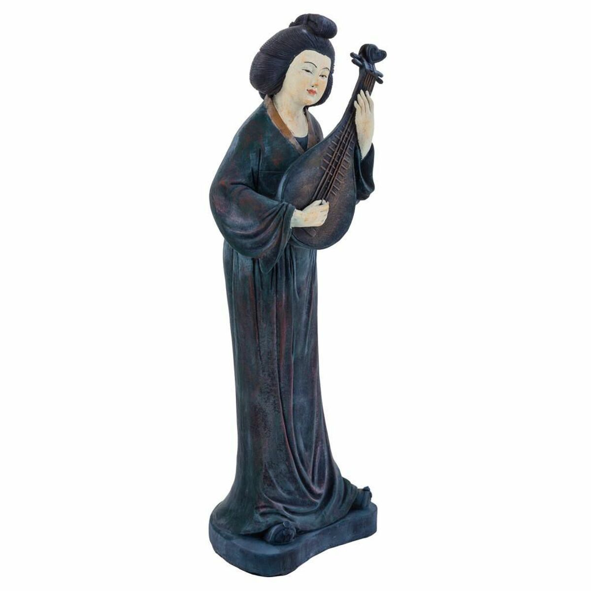 Figurine Décorative Alexandra House Living Polyrésine Oriental Musique 16 X 60 X 21 Cm