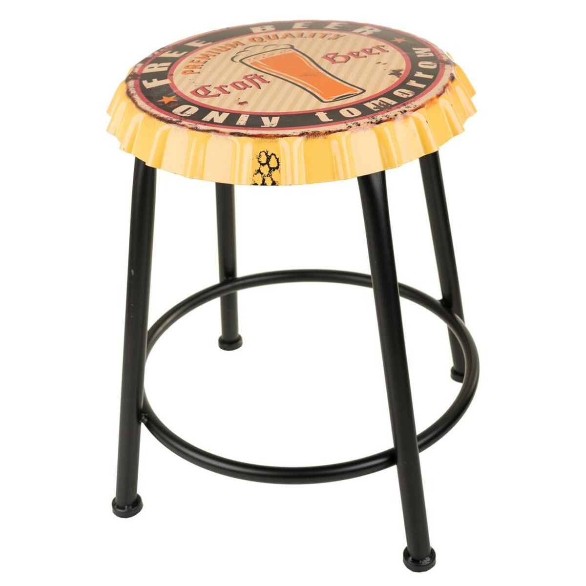 Tabouret Alexandra House Living Métal Fer 35 X 46 X 35 Cm