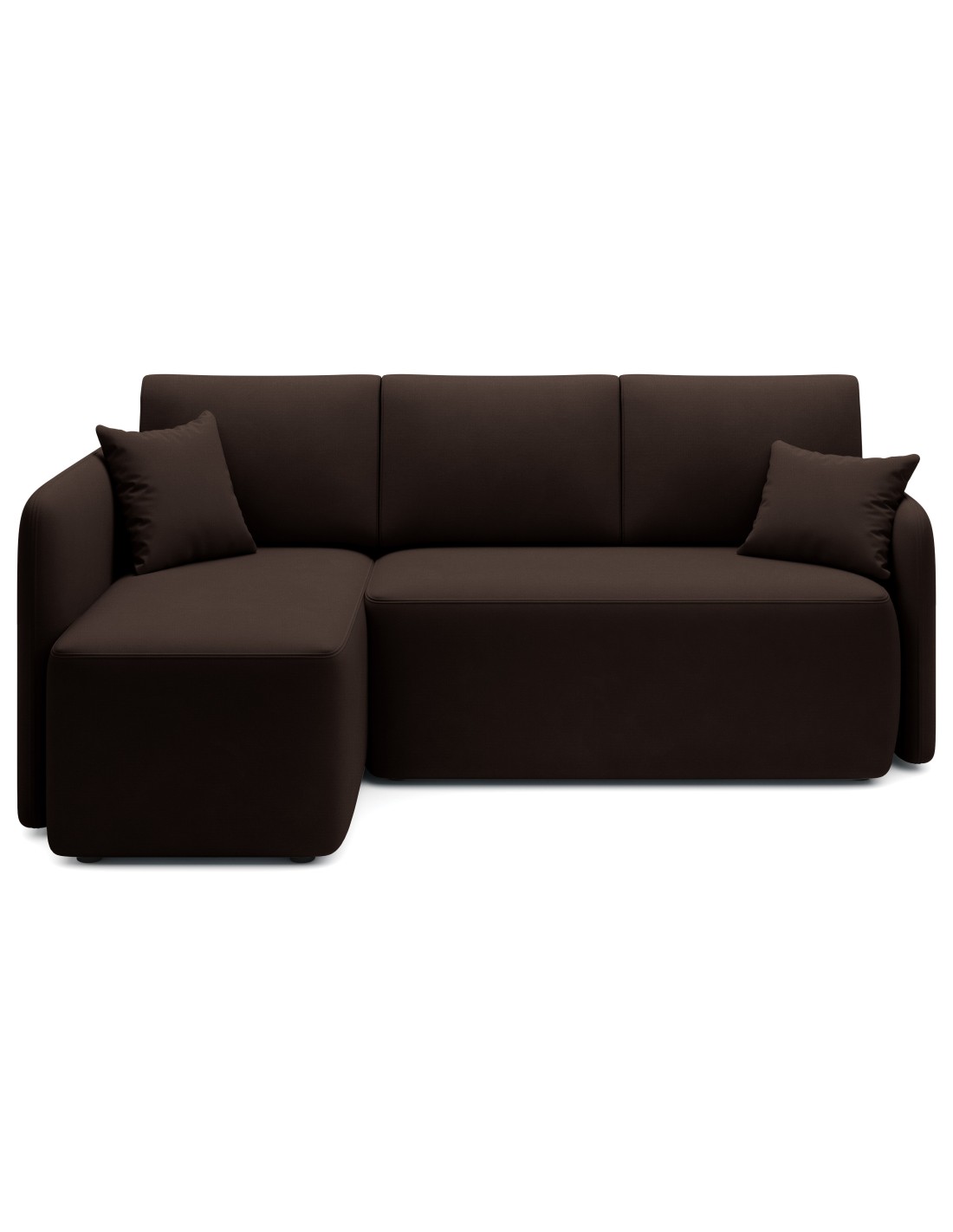 Canapé D'Angle Collection Hedson Coloris Marron