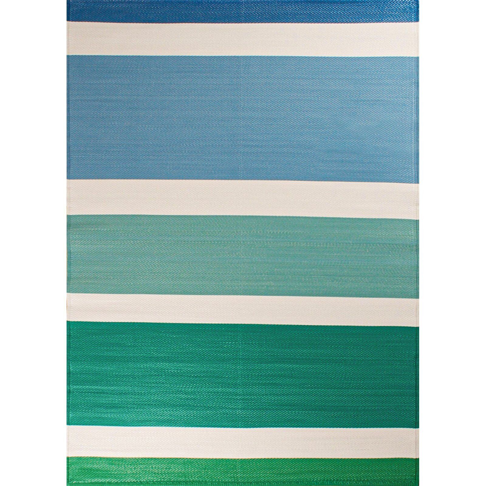 Tapis Capri Vert Résistant Uv Extérieur 400gr/m2 - 120 X 160 Cm