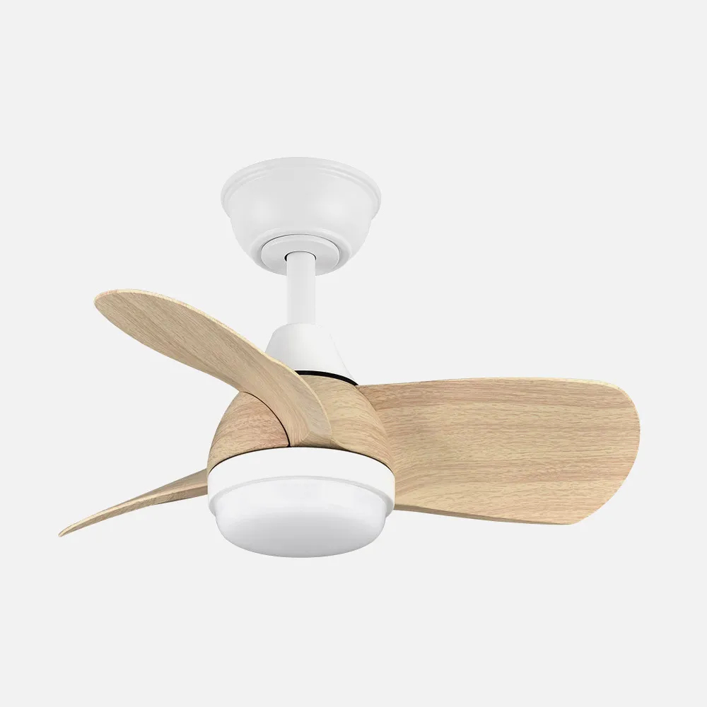 Fabrilamp 186291368 Ventilateur Hêtre, Blanc