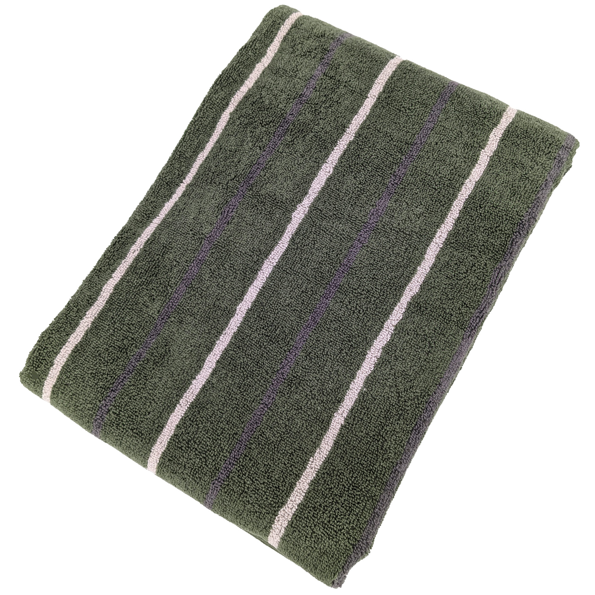 Drap De Douche 70x140 Cm Bold Coton 500g/m² Vert Kaki