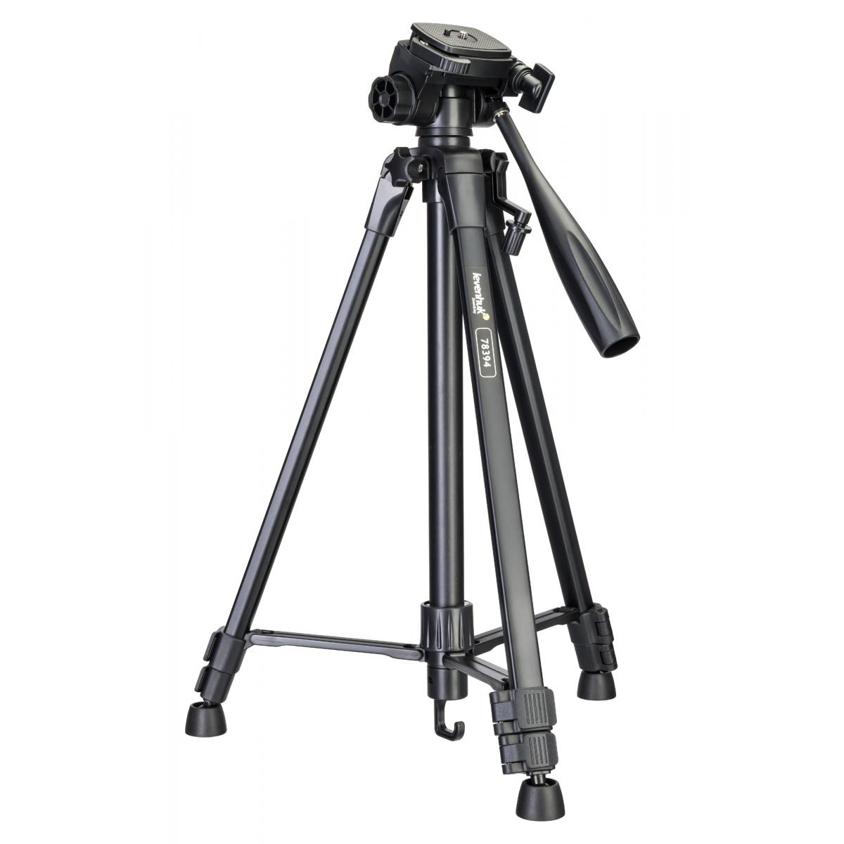 Trépied Levenhuk Level Base Tr20 Trois Sections Noir Aluminium
