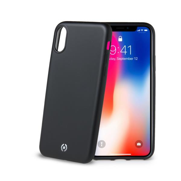 Celly Soft Matt Coque De Protection Pour Téléphones Portables Housse Noir