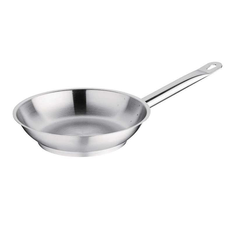 Poêle Professionnelle 20 Cm Induction Inox - Vogue