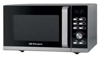 Orbegozo Mig 2043 Micro-onde Noir, Acier Inoxydable Micro-onde Combiné Comptoir 20 L 700 W