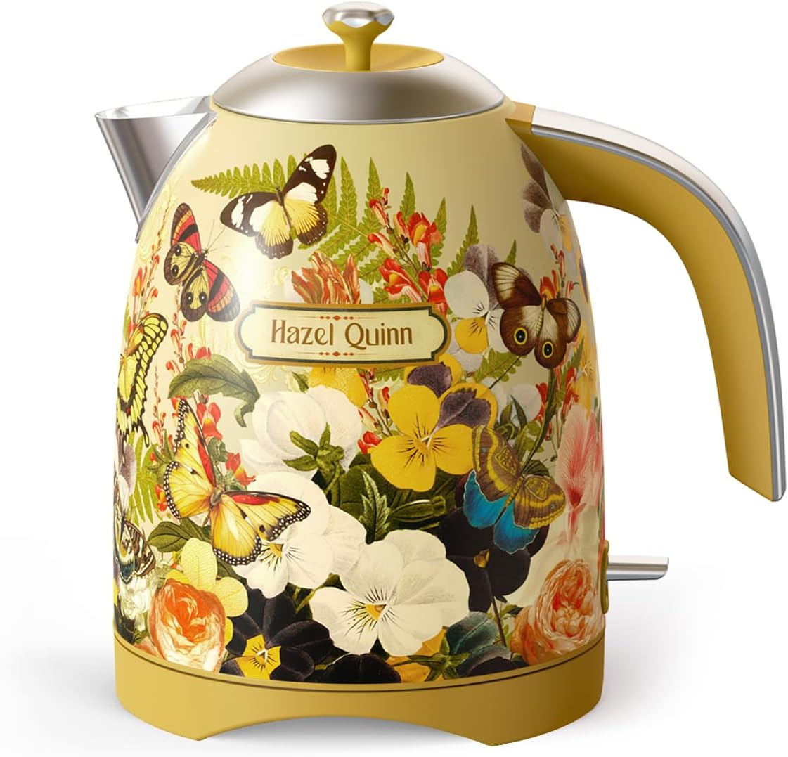 Bouilloire 1,7 l Inox Imprimé Floral 2200 w