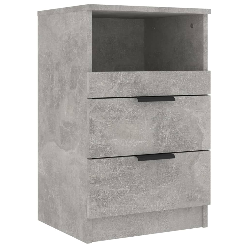 Table De Chevet Avec 2 Tiroirs Et 1 Compartiment 40 X 36 X 65 Dec034060