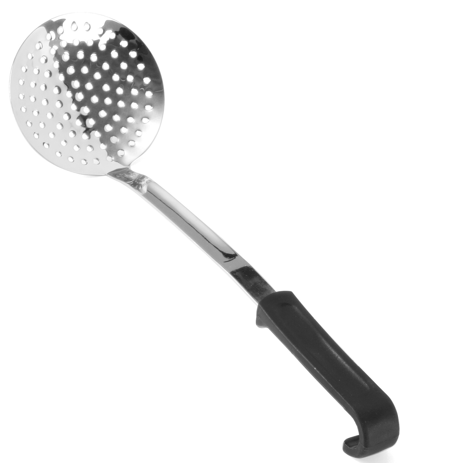 Cuillère À Fente Ronde En Acier Inoxydable, Longueur 370 Mm - Hendi 529041