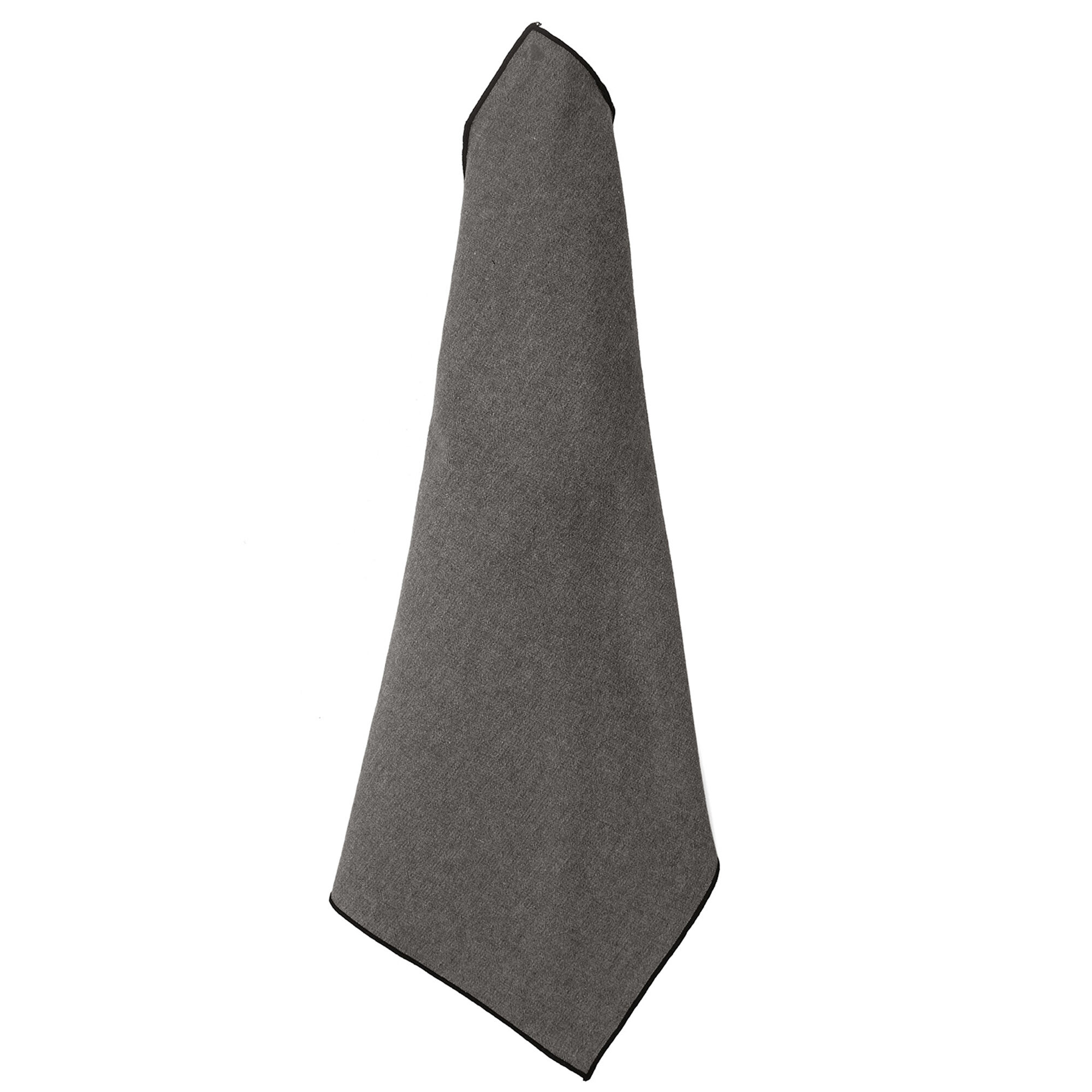 Lot De 3 Torchons De Cuisine 50x70 Cm Hono Gris Granit
