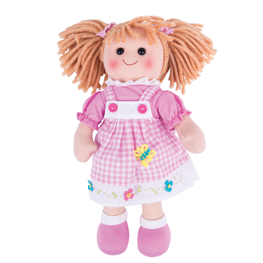 Bigjigs Toys, Ava Doll - Moyen, Convient Aux ges Dès 9 Mois