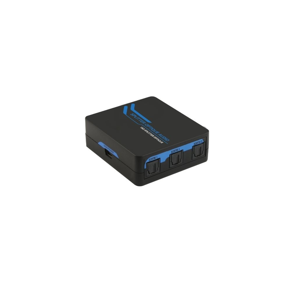 D2 Diffusion Splitter/répartiteur Optique Audio Toslink/spdif 1 Entrée 3 Sorties