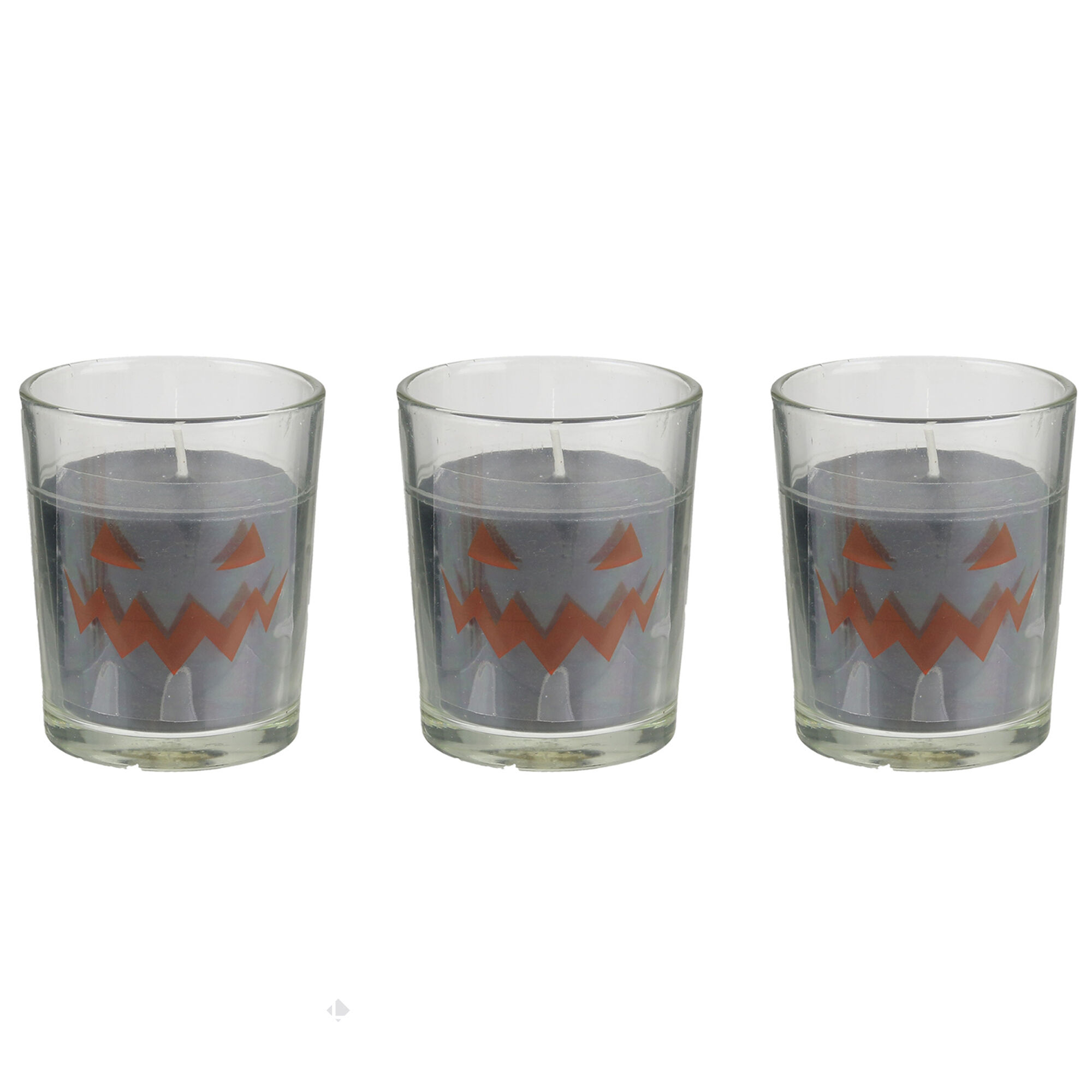 Lot De 3 Bougies Parfumées Vanille Halloween Sawn
