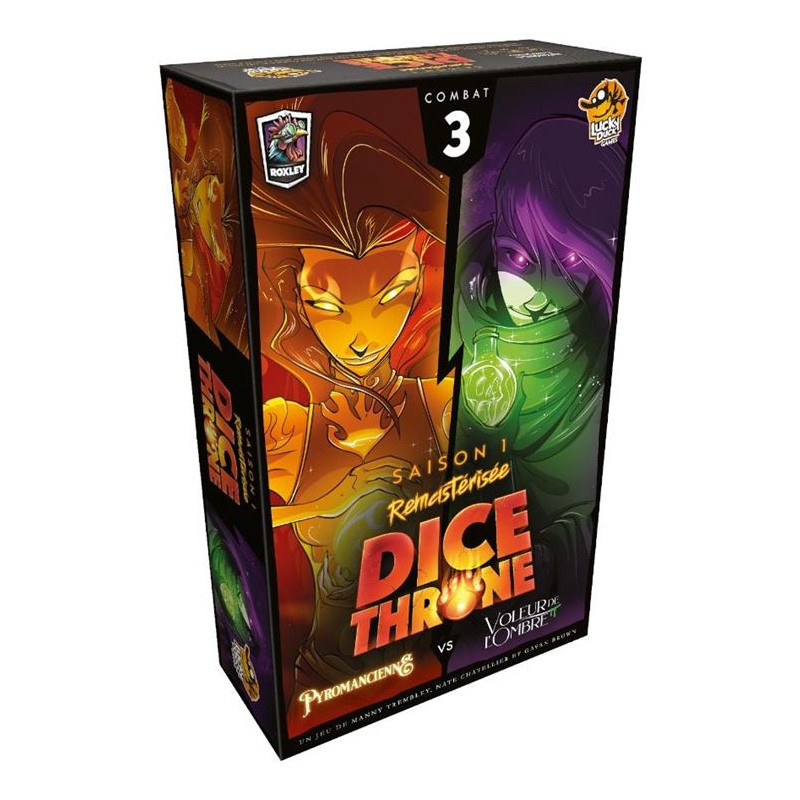 Dice Throne Saison 1 Pyromancienne Vs Voleur De L'ombre