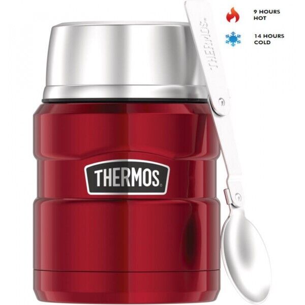 Récipient Isotherme Stainless King 470 Ml Thermos - Rouge