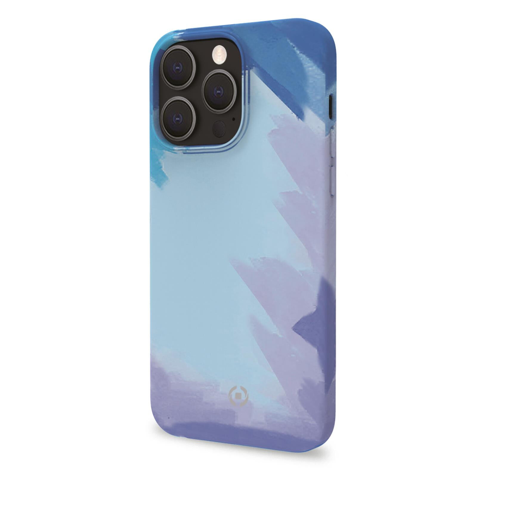 Celly Watercolor Iphone 13 Pro Max Coque De Protection Pour Téléphones Portables 17 Cm (6.7") Housse Bleu