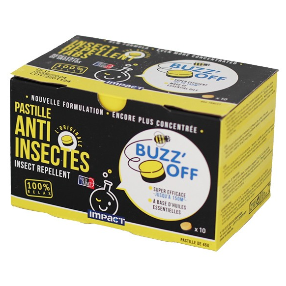 Pastille Anti-insectes Impact Buzz'off