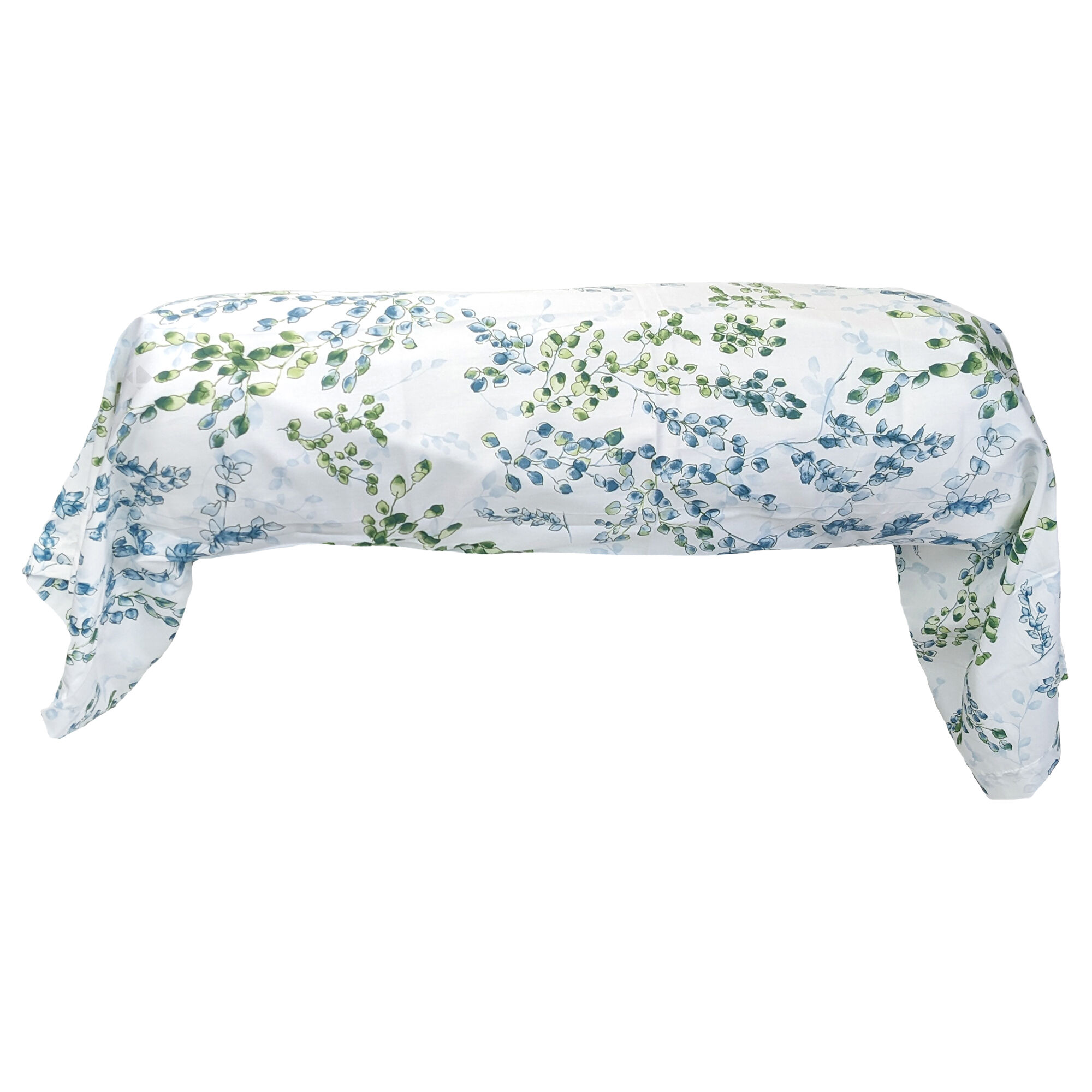Taie De Traversin 140x43 Cm Satin De Coton Angèle Vert Tilleul