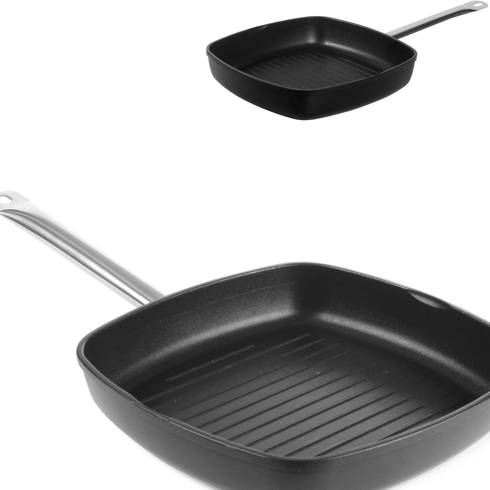 Poêle À Griller Profi Line - Rainurée - Hendi 629802