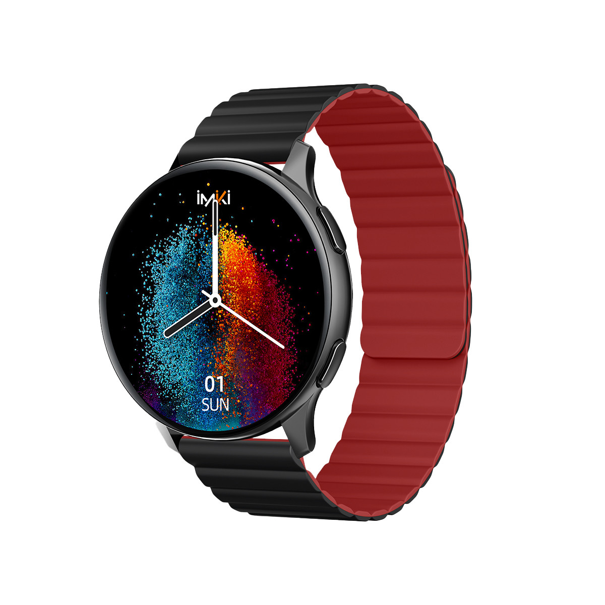 Imiki Kw66 Pro 3,63 Cm (1.43") Amoled 46 Mm Numérique 466 X 466 Pixels Noir