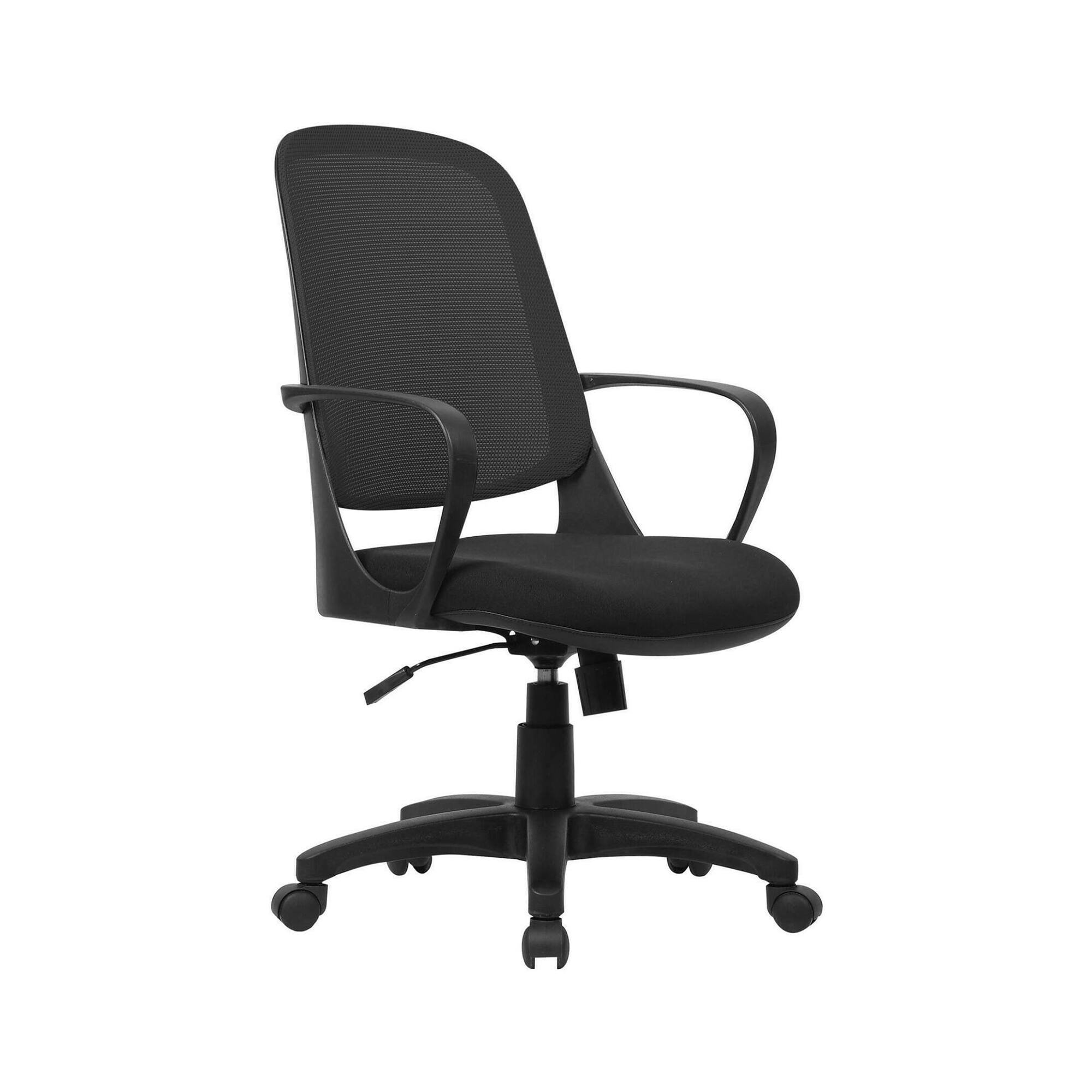 Chaise De Bureau,noir,61x60h108 Cm