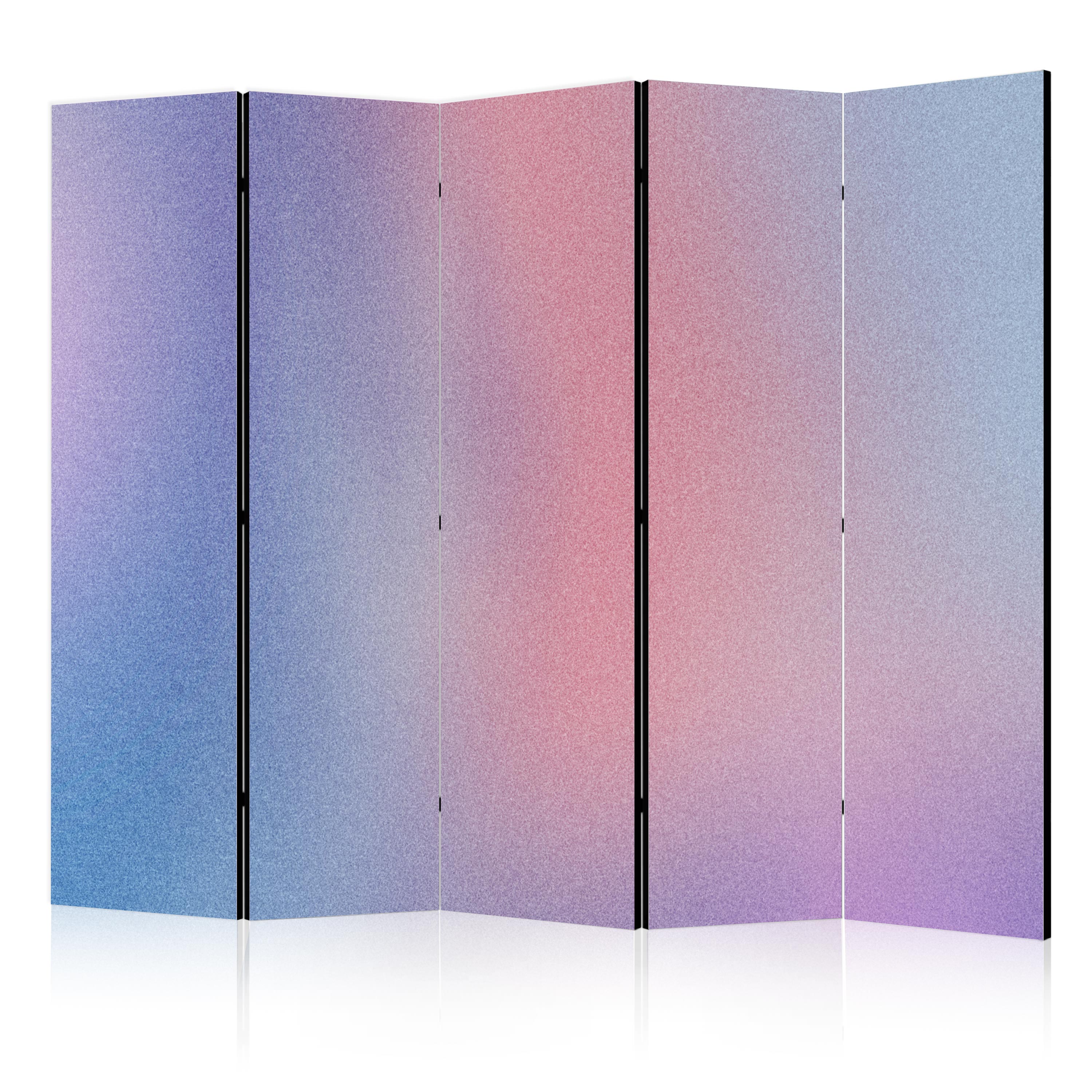 Paravent -délicat Dégradé Multicolore Ressemblant À De La Brume 225x172