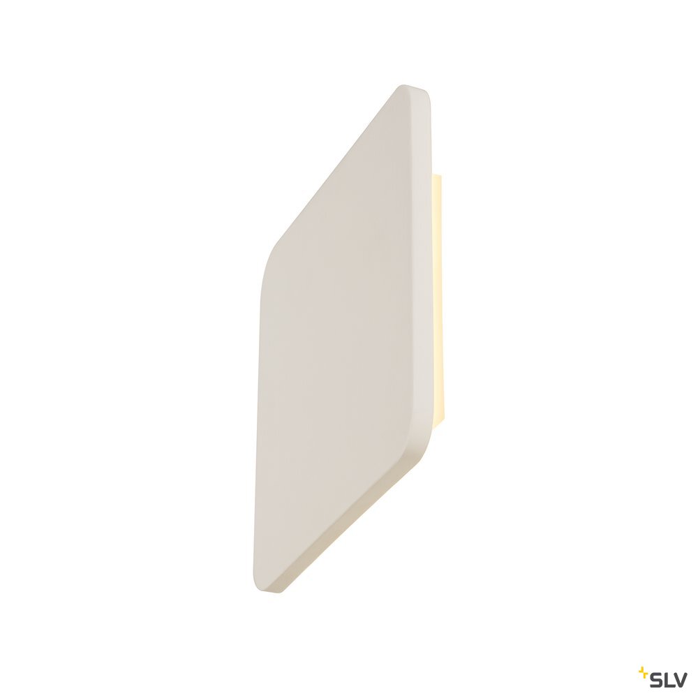 SLV Plastra Applique murale LED en plâtre angulaire 30x30cm