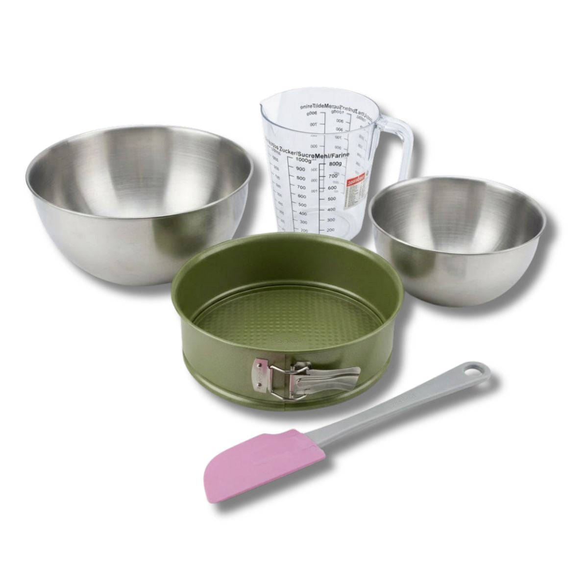 Set De 5 Ustensiles De Pâtisserie Moule À Manqué Green Vision