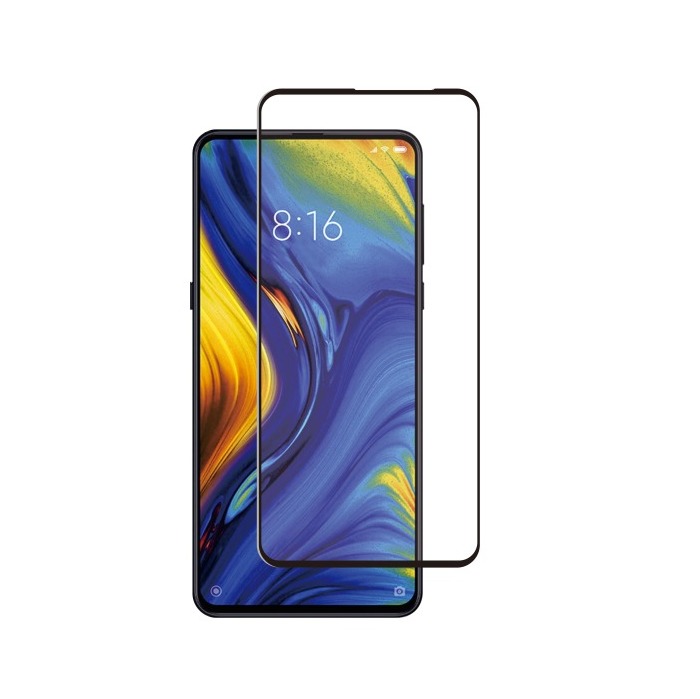 Protection D'écran Pour Xiaomi Mi Mix 3 Full Glue Anti-traces De Doigts Transparent Tiger