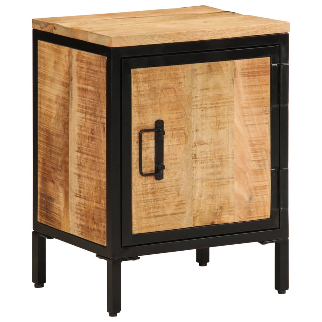 Table De Chevet Avec Compartiment Ouvert 40 X 30 X 52,5 Cm Bois De Dec032947