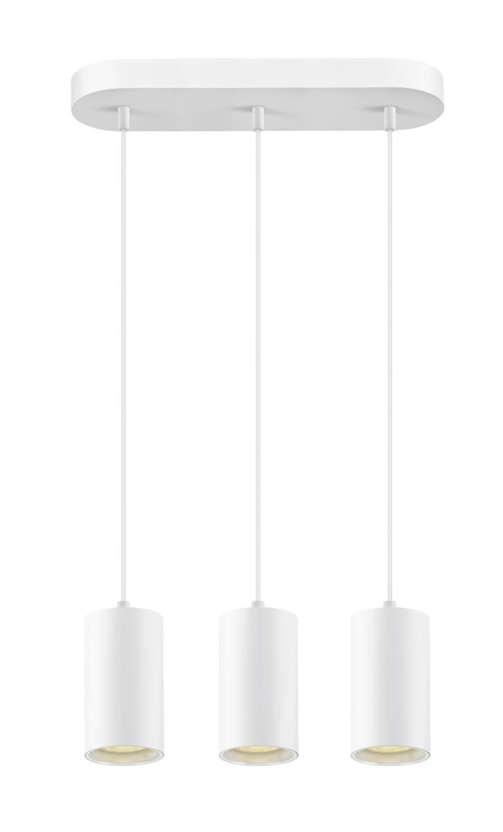 Suspension Asto Tube Gu10 Longueur De Suspension 250 Cm 3x Max. 10w Blanc - Slv - 1006436