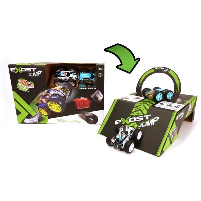 Exost Jump - Pack Duo (2 Voitures Friction + Accessoires) - Assortiment