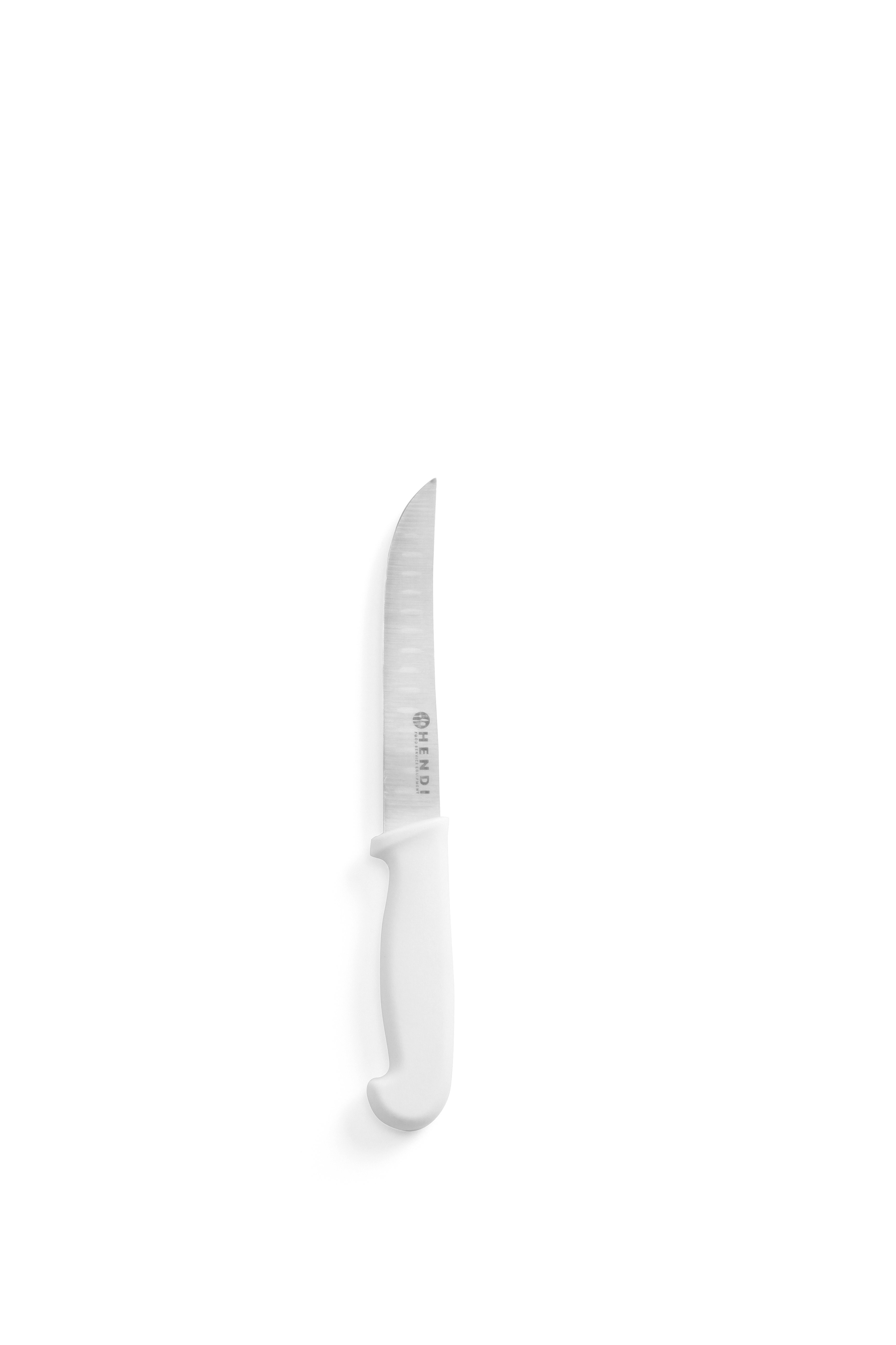 Couteau À Fromage Avec Coupe Haccp En Forme De Boule 230 Mm - Blanc - Hendi 842355