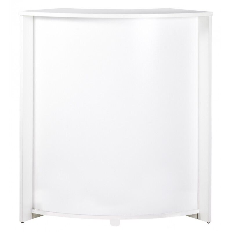 Meuble Comptoir Bar Beaux Meubles Pas Chers 96,7 X 104,8 X 44,9 Cm Blanc