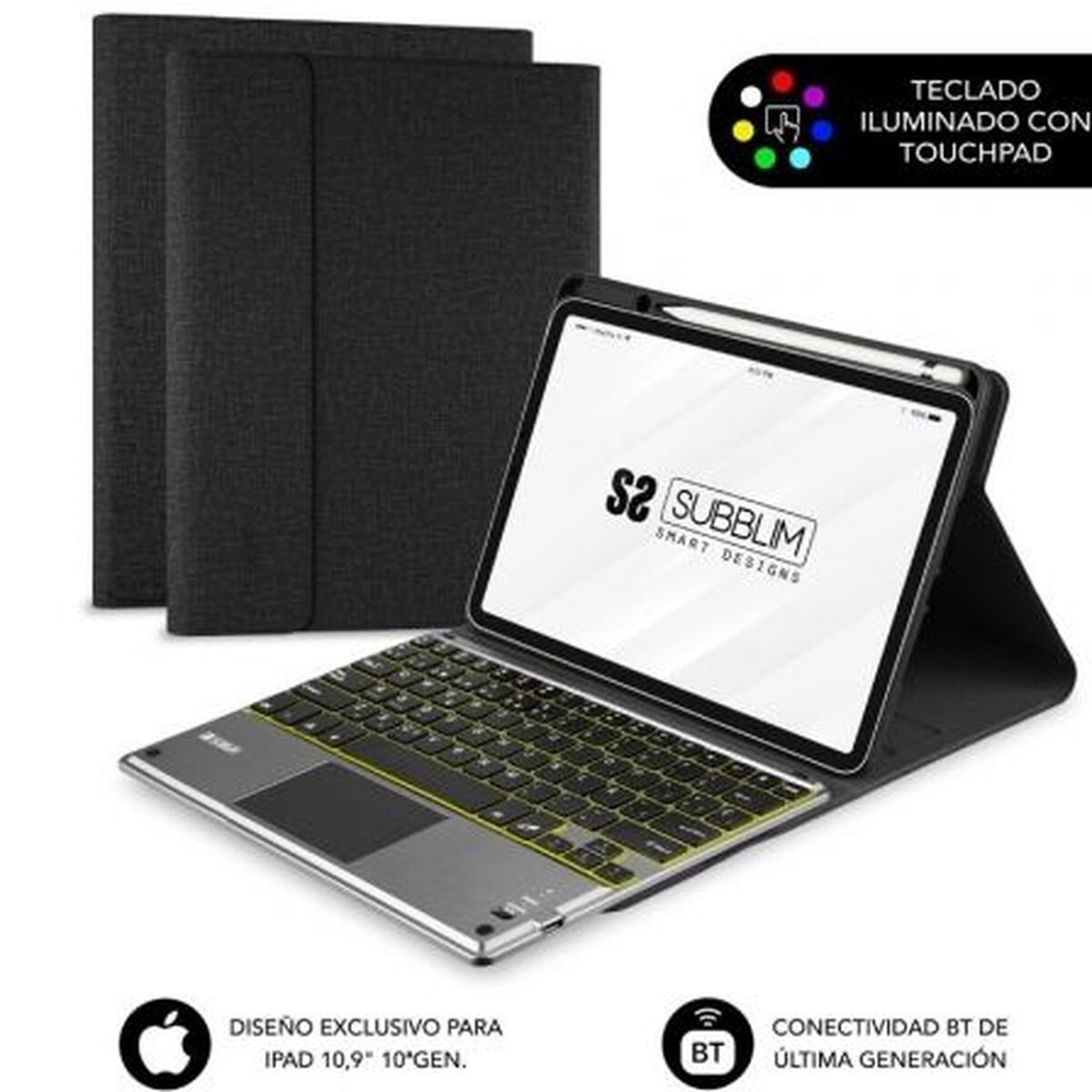 Housse Pour Tablette Subblim Subkt4-btpi03 Ipad Air 10,9" Noir