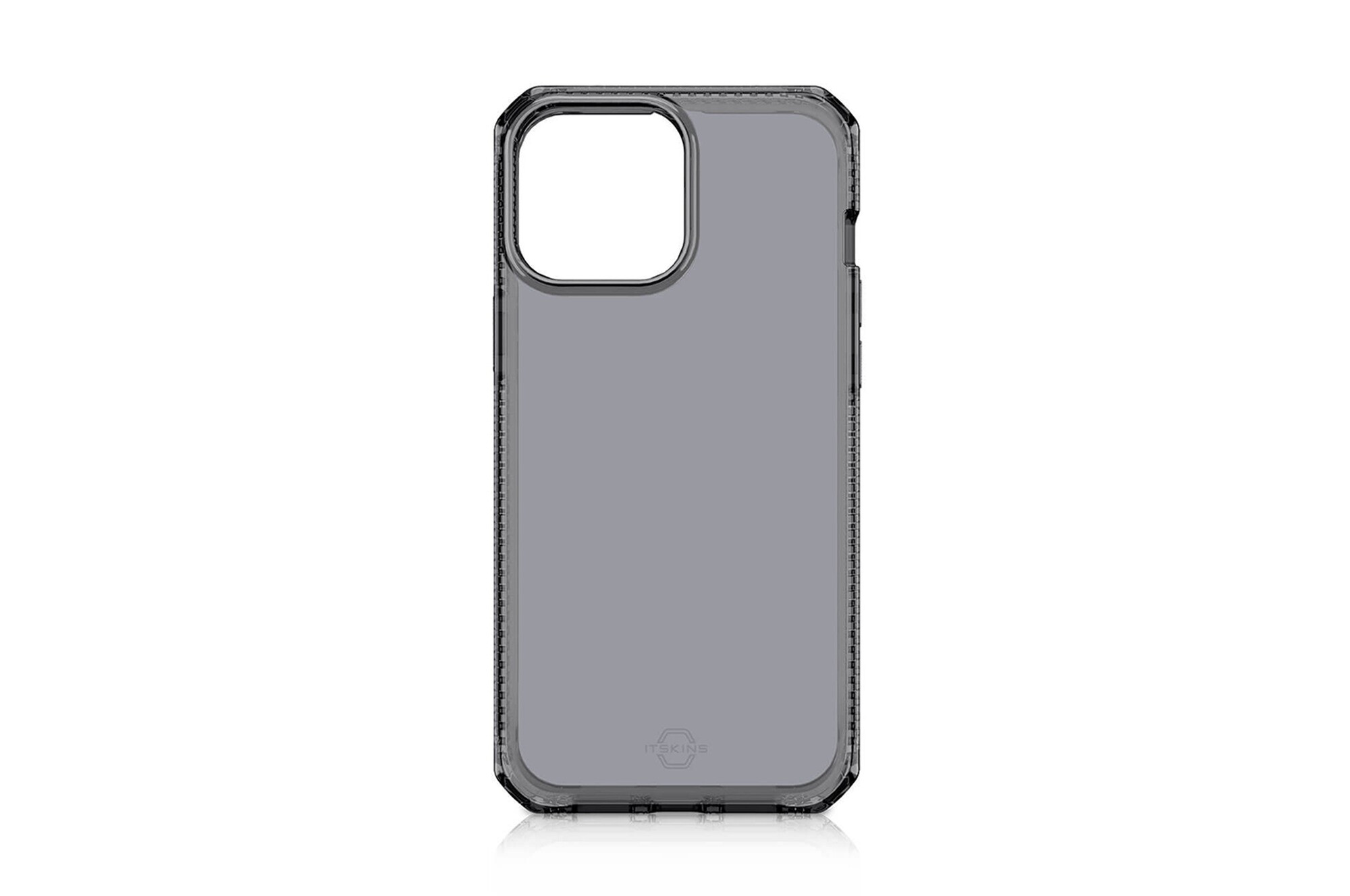 Coque Renforcée Pour Iphone 13 Pro Itskins Spectrum Clear Gris Anthrac