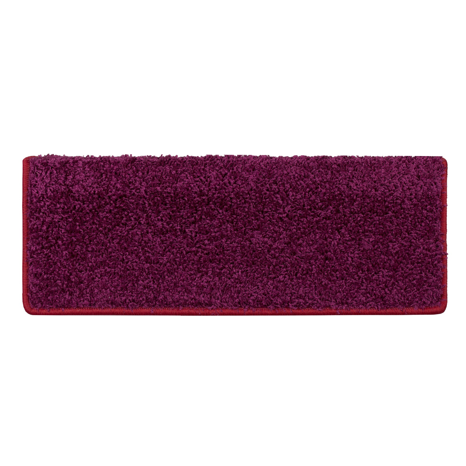 Tapis D'escalier Shaggy Sphinx Rectangulaire 23,5 X 65 Cm Violet
