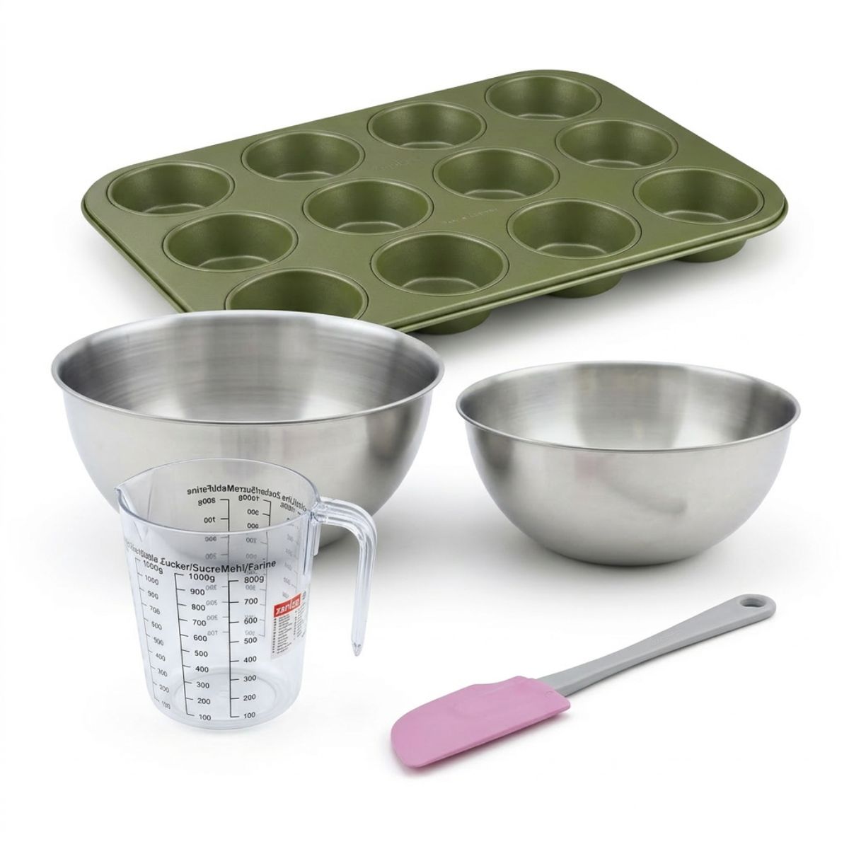 Set De 5 Ustensiles De Pâtisserie Moule À Gâteaux Green Vision