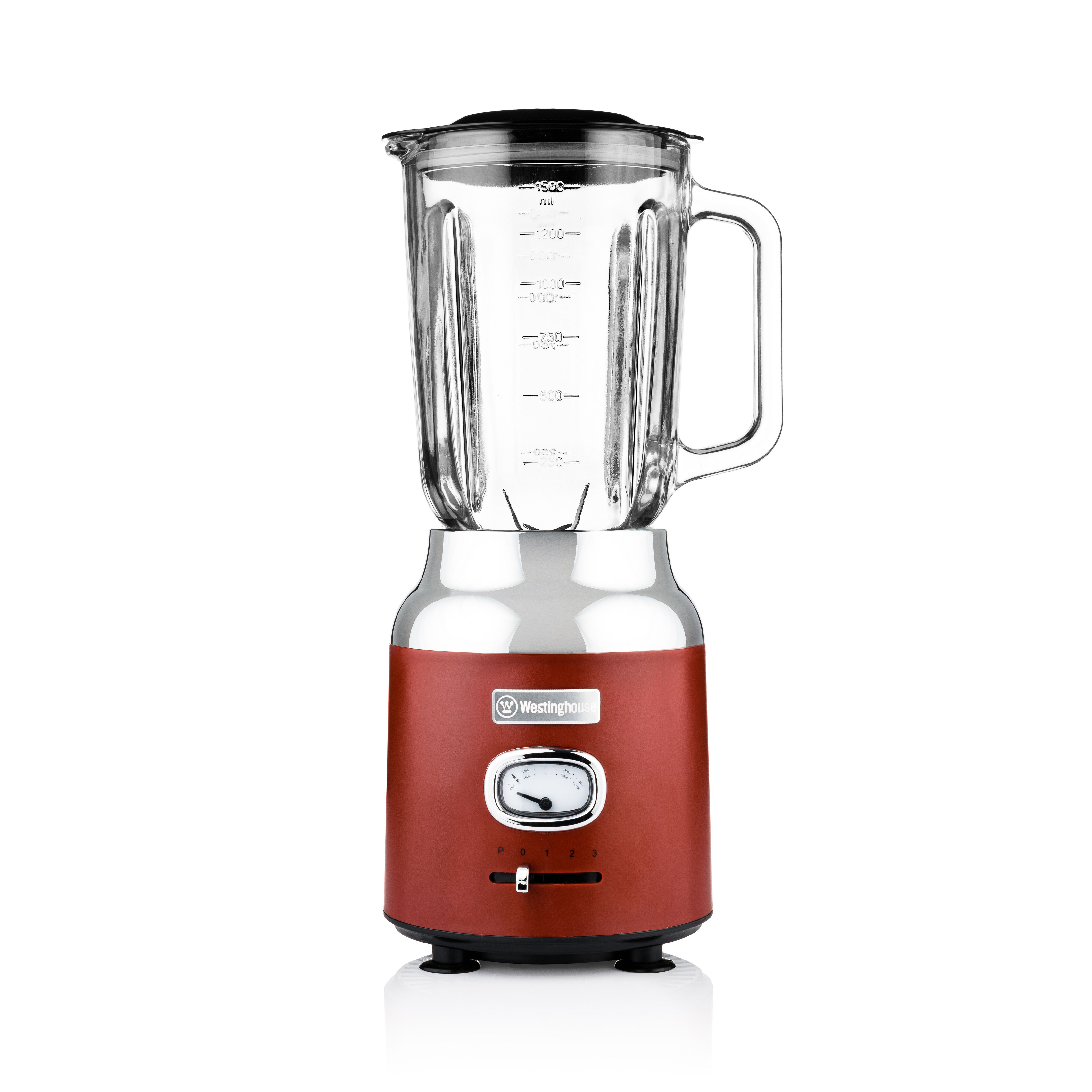 Westinghouse - Retro - Blender - Mixeur - 1,5 Litre - 600w - Rouge
