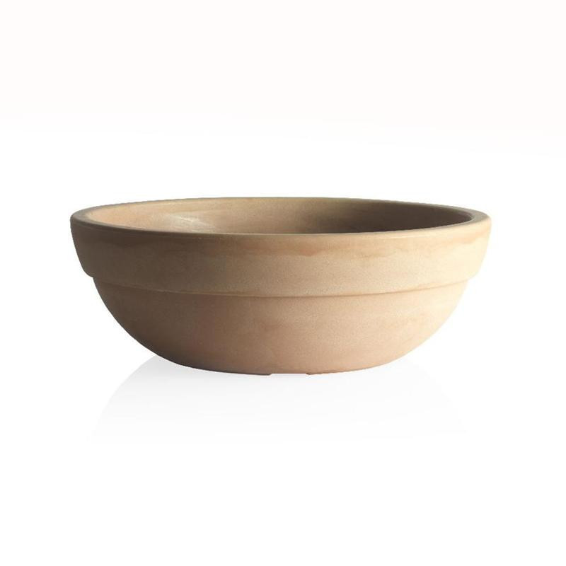 Pot De Fleurs - D 60 Cm - Plastique Effet Terre Cuite