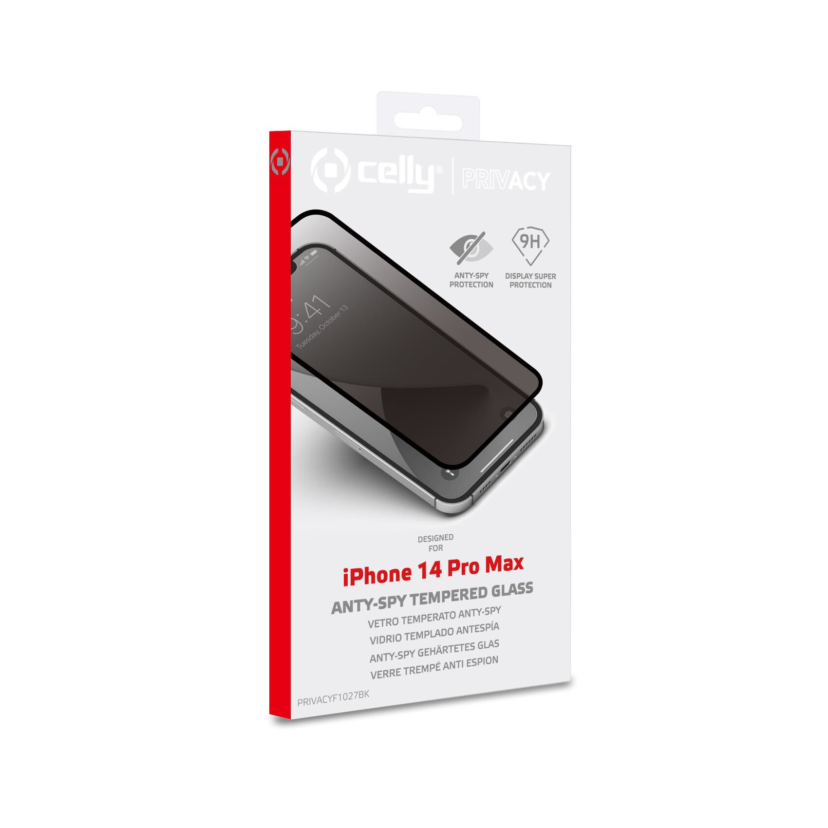 Celly Privacyf1027bk Écran Et Protection Arrière De Téléphones Portables Protection D'écran Transparent Apple 1 Pièce(s