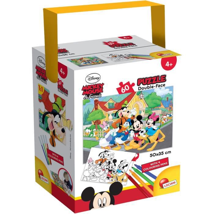 Lisciani Giochi Disney Puzzle In A Tub Mini 60 - Mickey