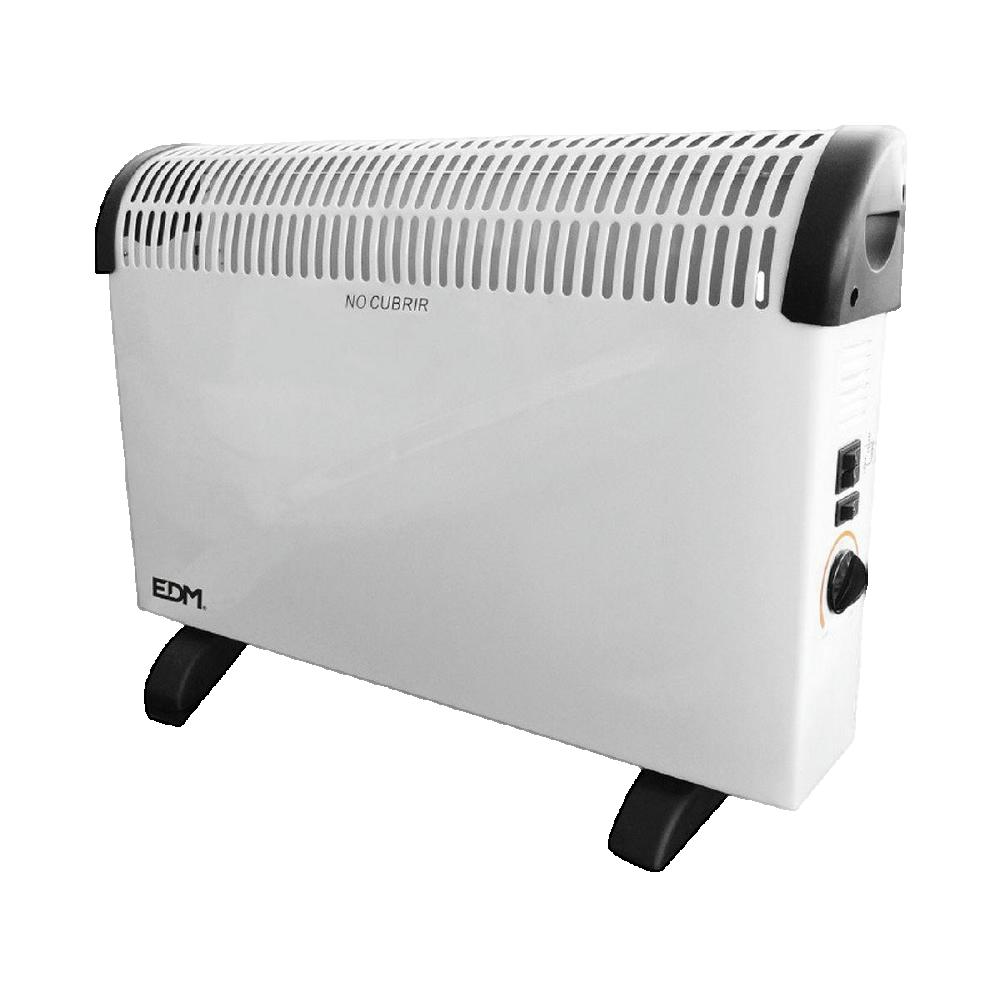 Convecteur De Air Edm 2000w Thermostat Réglable Ventilateur Turbo