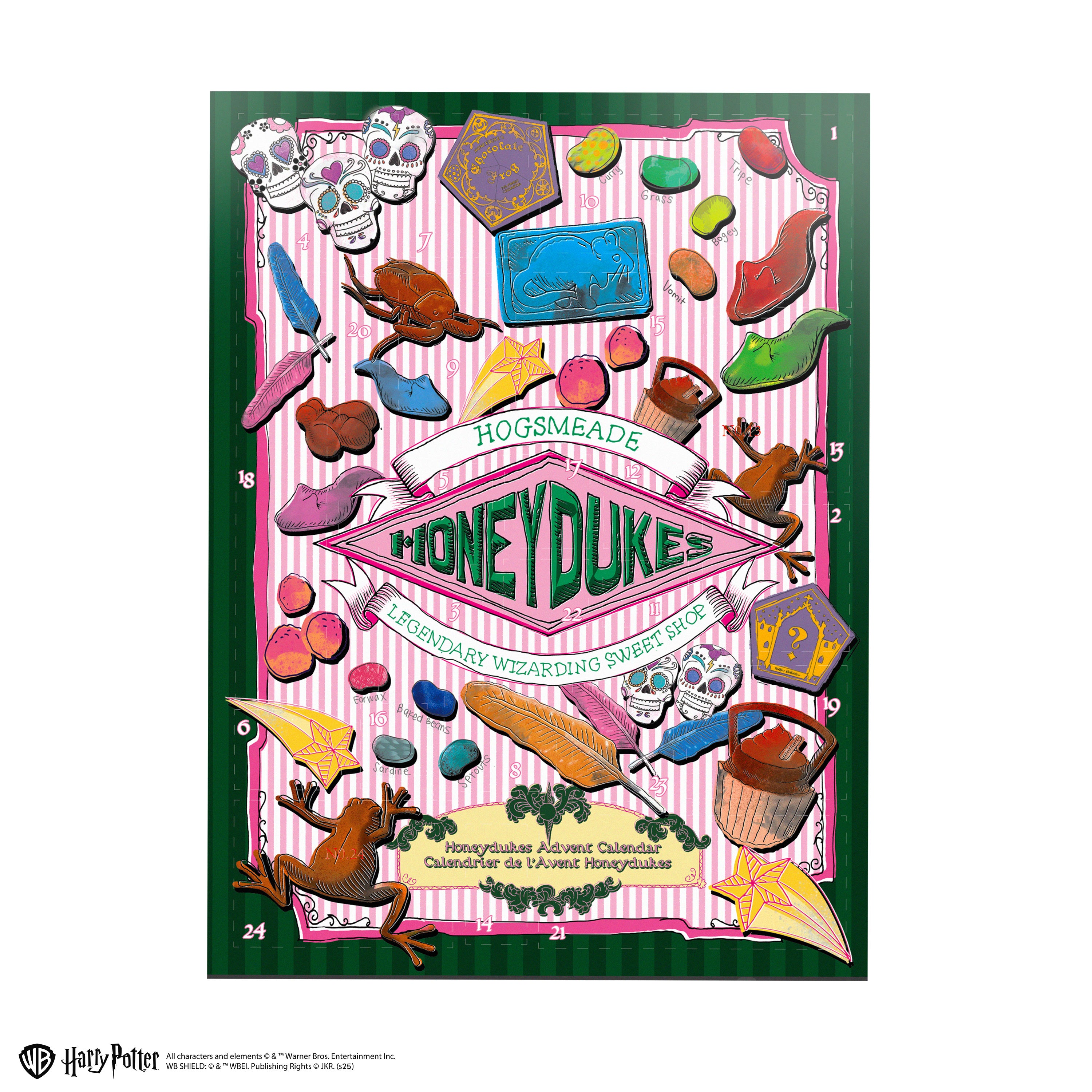 Calendrier De L'avent Honeydukes - Harry Potter Rose