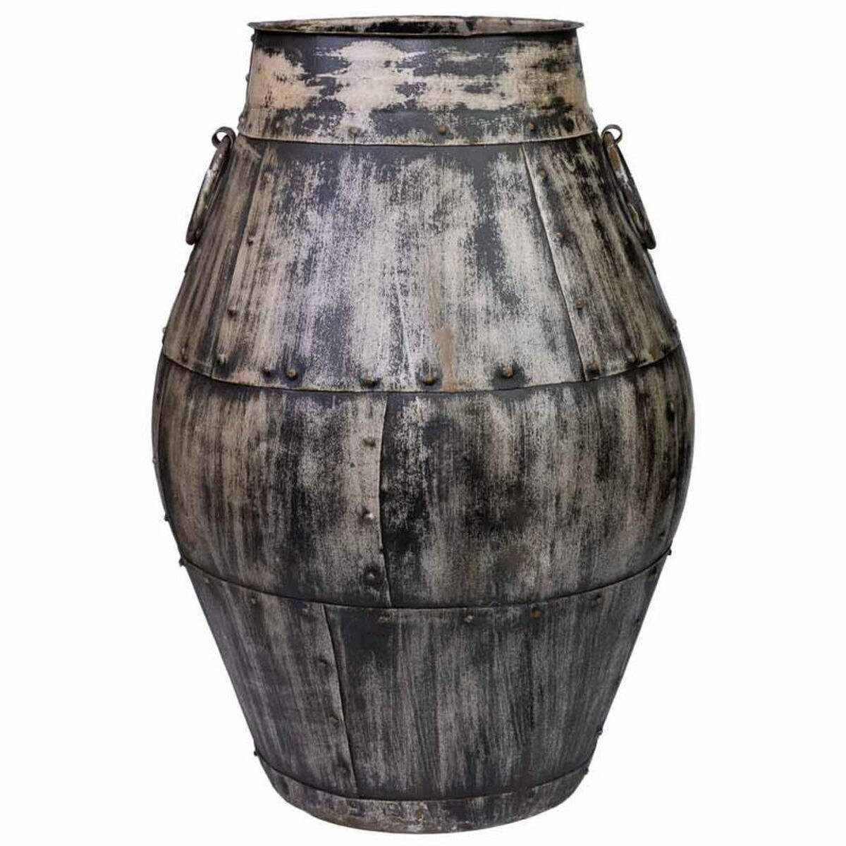 Vase Alexandra House Living Gris Bois De Manguier 40 X 65 X 40 Cm