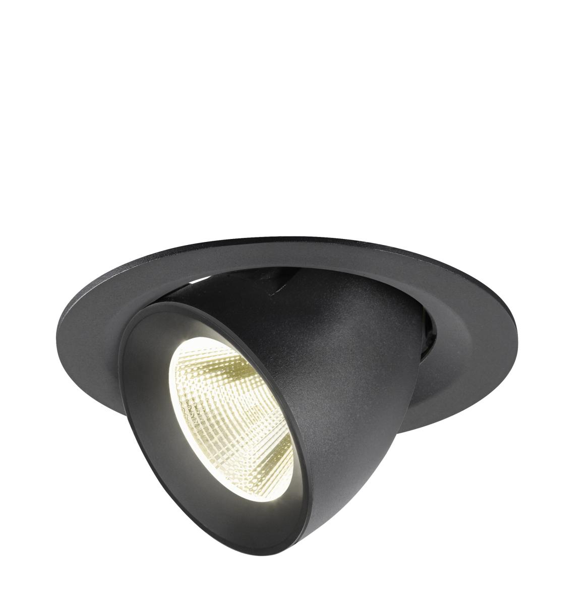 Spot Encastré Numinos® Gimble M Intérieur 4000 K 20c Noir - Slv - 1009577