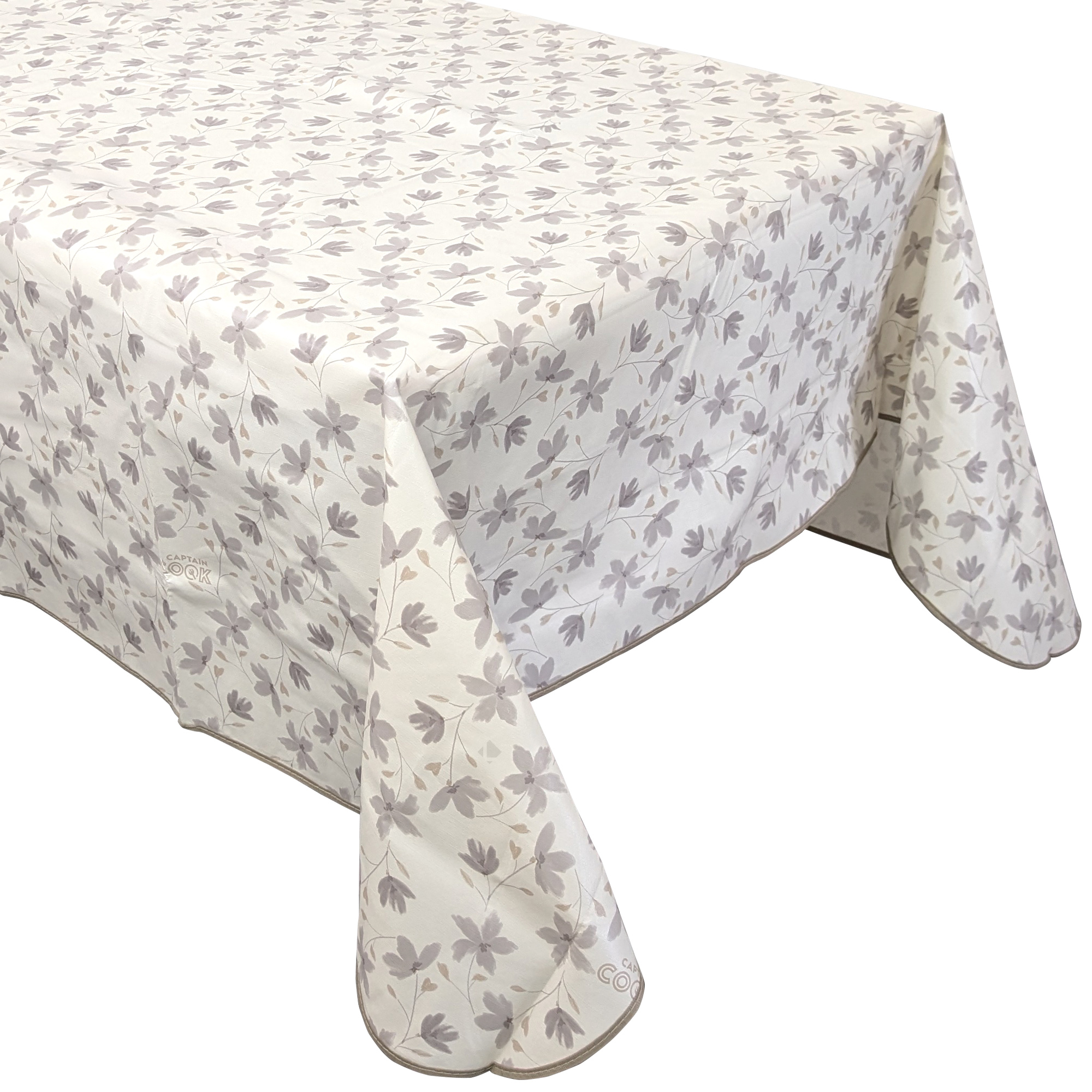 Nappe Rectangulaire 140x180 Cm Antitaches Bloom Bloom Beige